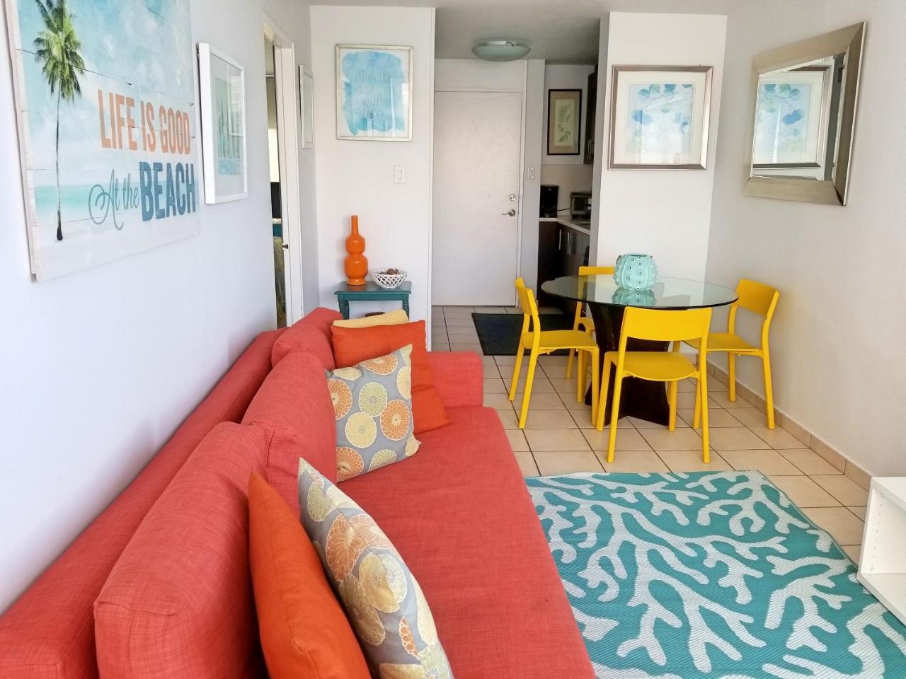 Beachfront Coral Beach Condo San Juan Exterior foto